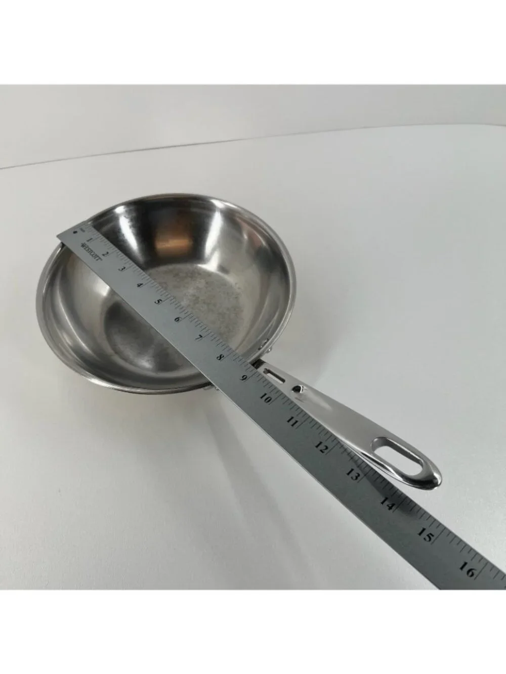 Emeril Stainless Steel Copper Core 8 inch Fry Pan Skillet Frying Cookware Round